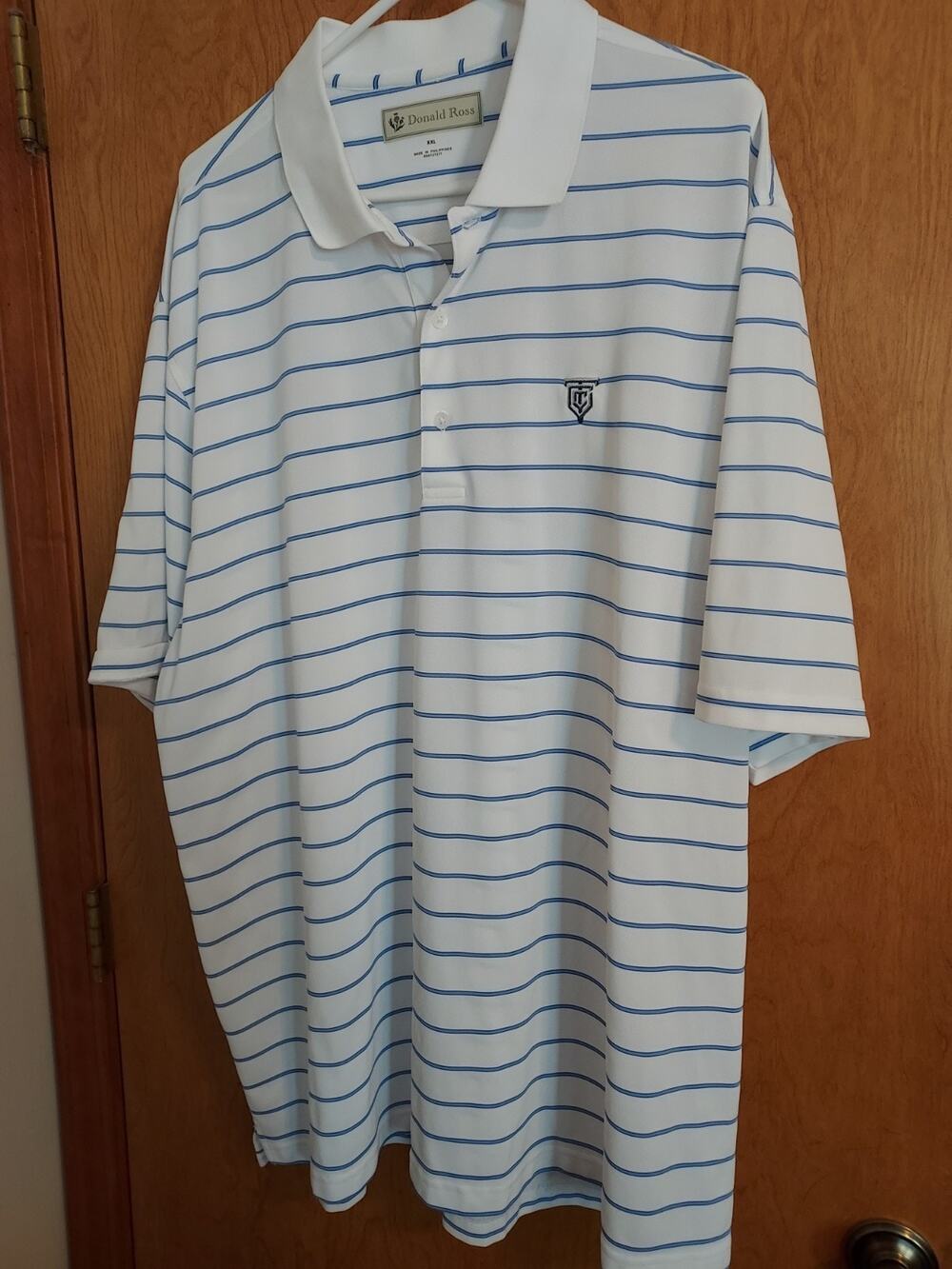 Donald Ross size XXL golf shirt Pique cotton/poly blend TC on the Logo see photo